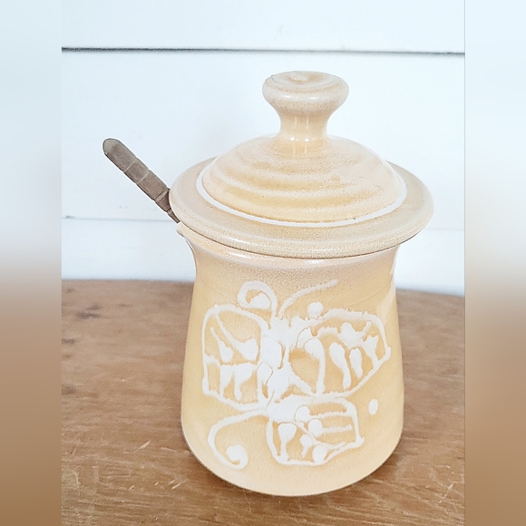 Vintage Lakeside Pottery Canada Pottery Honey Jar - Picture 8 of 8